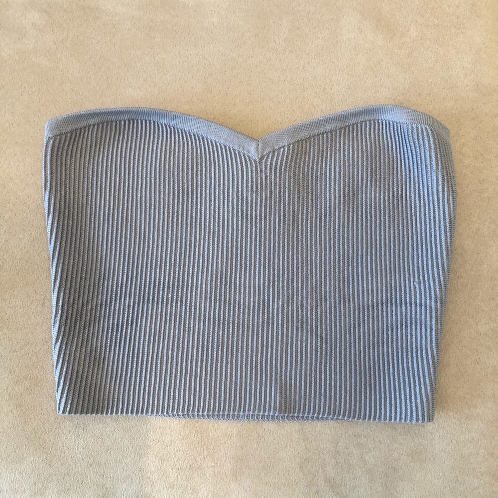 Aritzia crop top/tube top strapless LIKE NEW